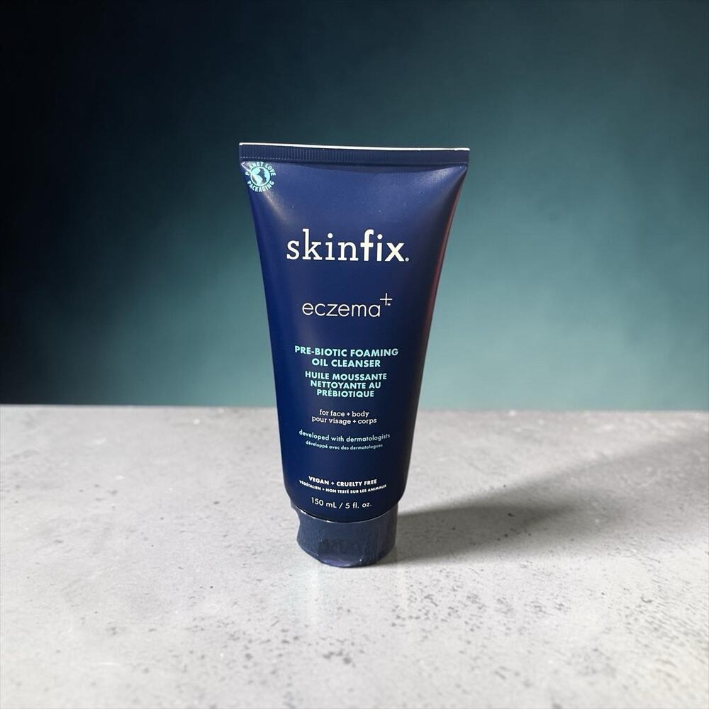 Skinfix Eczema+ Pre-Biotic Foaming Oil Cleanser 5 Oz New Sealed